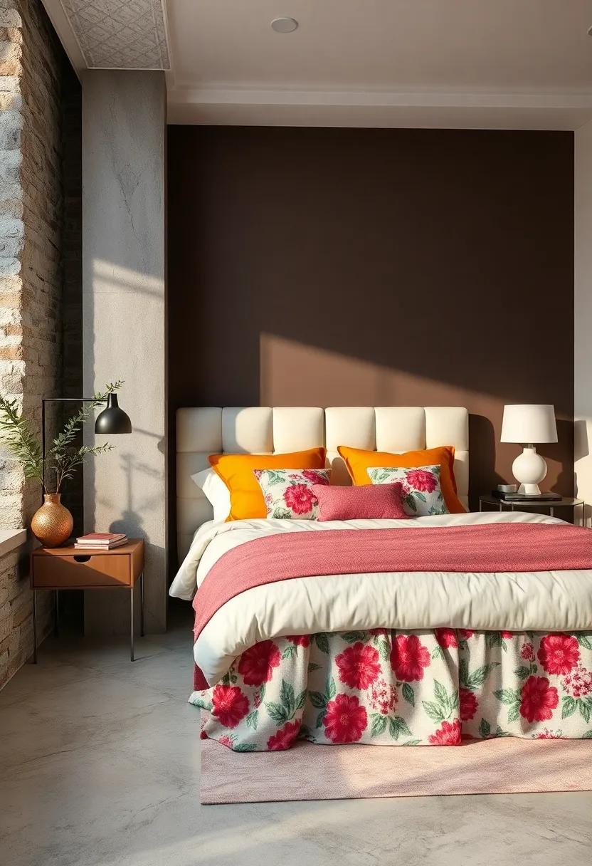 Consider a floral fabric bed skirt to⁤ add a soft touch and maintain visual⁤ interest under your bed