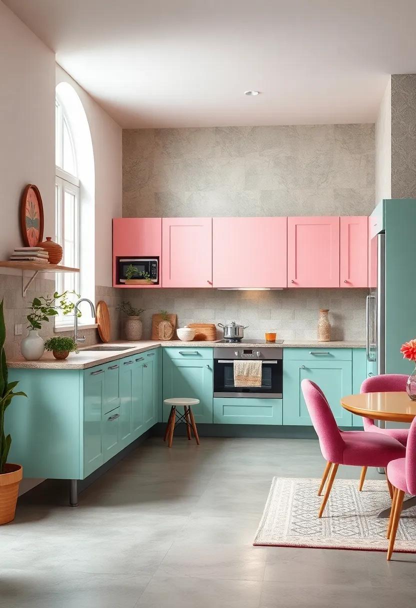 Showcase pastel-painted cabinets ‌in your kitchen for a creative twist that harmonizes retro styling​ with fresh vibrancy