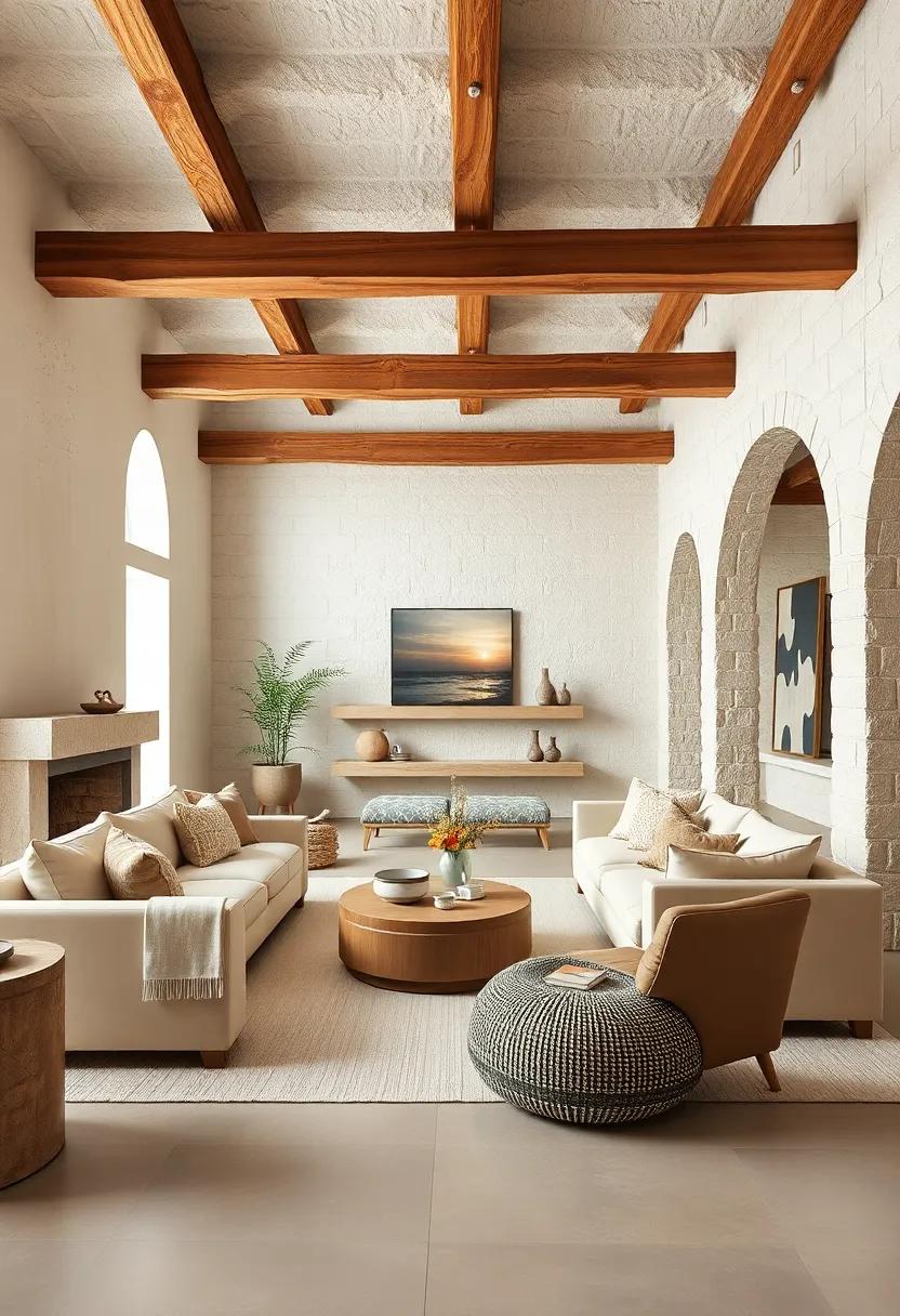 Embrace Neutral Tones: Use ‍a⁣ palette​ of‌ soft whites, creams, and beiges to create an ⁢inviting backdrop for ‍your rustic living ⁢room