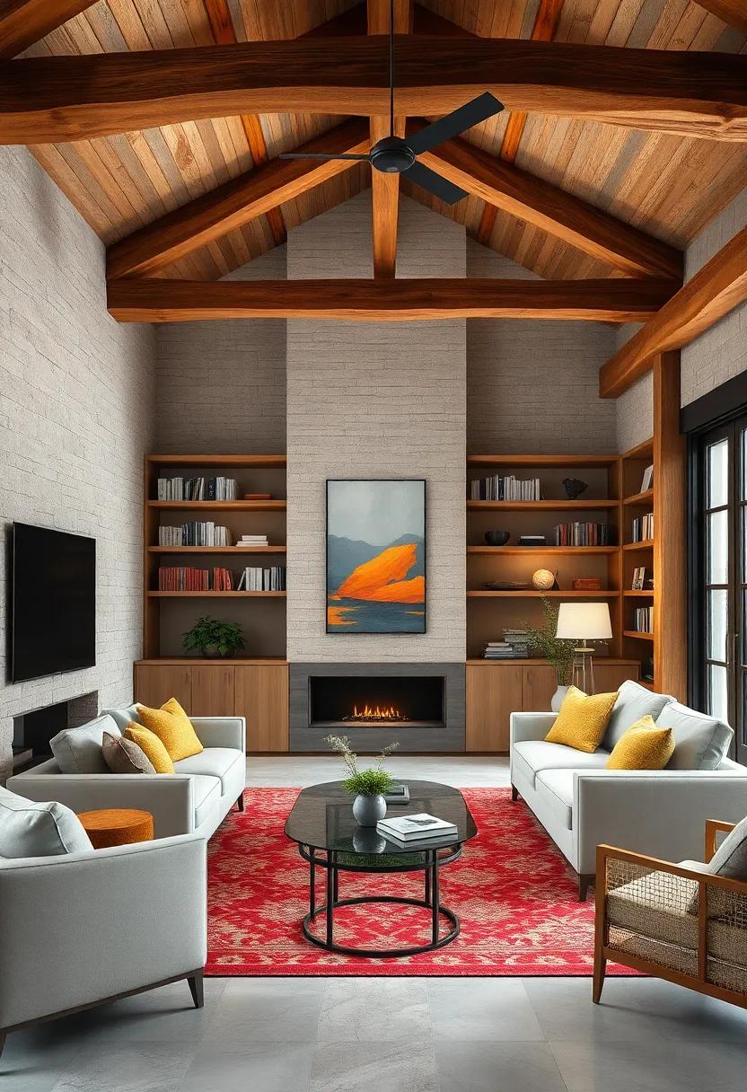 Utilize Built-in Shelves: Add built-in shelving for books and decorative ‌pieces, ‍providing both functionality and charm to your​ living ⁣space