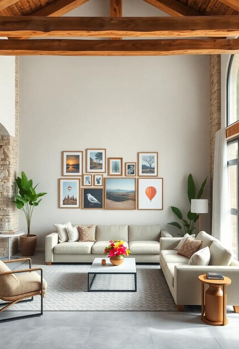 Install a Gallery Wall: Create a gallery wall ​with an eclectic⁢ mix of photos,paintings,and‍ decorative items‍ to⁤ showcase your personal‌ style