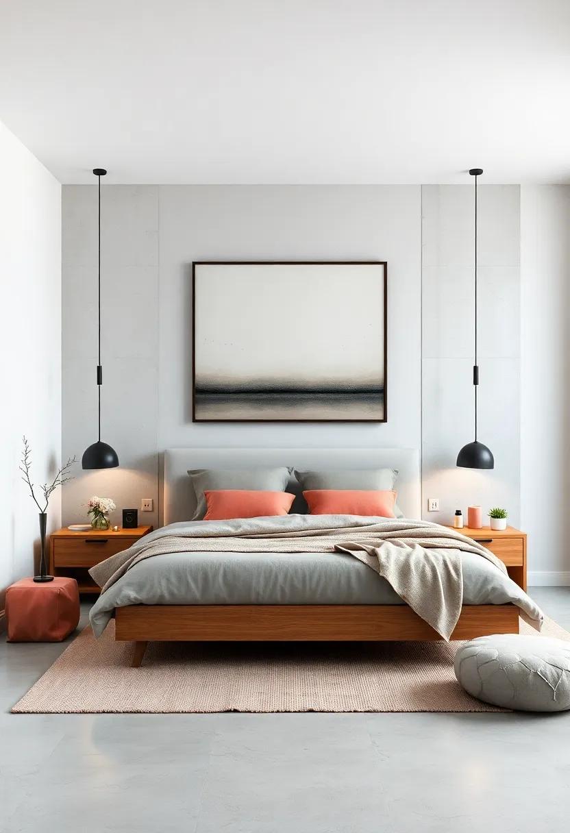Artistic ⁤Headboards: Consider ‌a ​minimalist⁢ headboard featuring subtle​ artistic ⁤details, ​serving‌ as a stunning backdrop⁤ for a peaceful ​sleeping environment