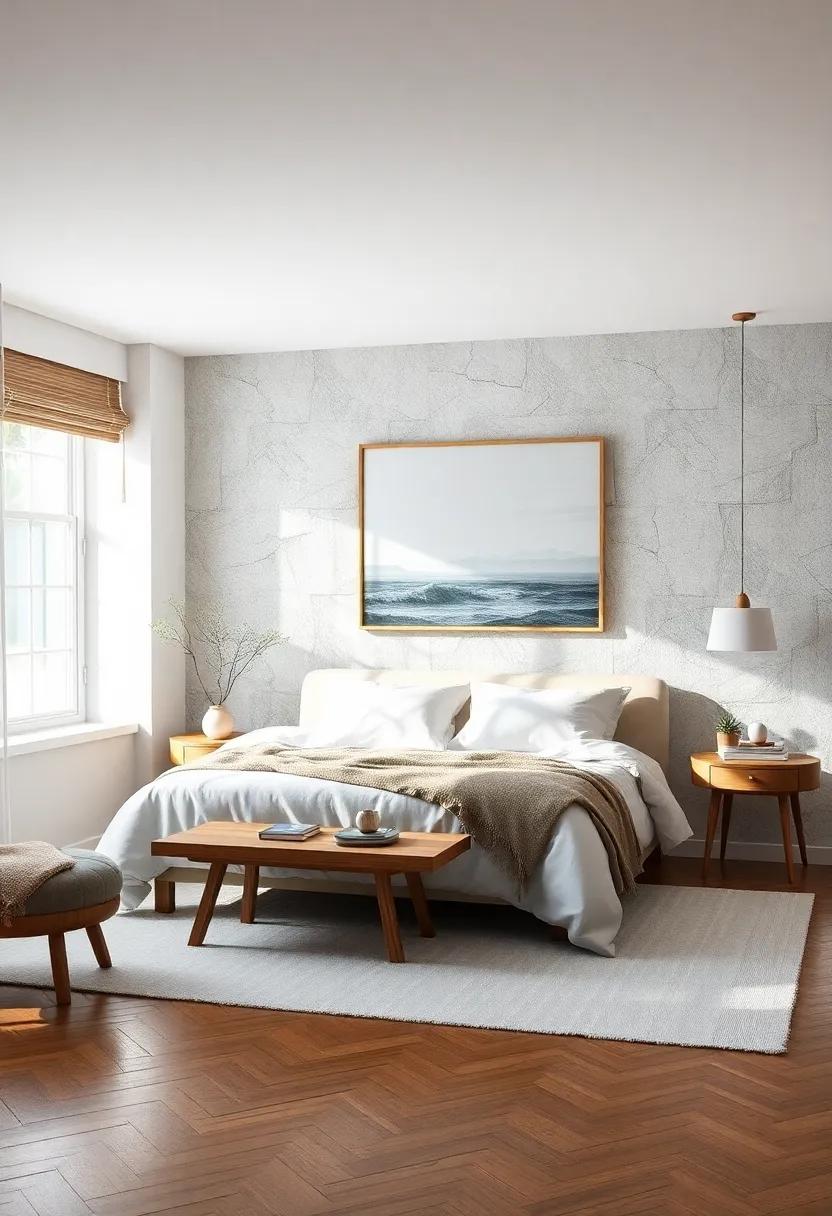 Serene ​Wall Murals:‍ Explore the⁣ option of serene wall murals that blend seamlessly with⁤ your decor, infusing the space with ​calm energy
