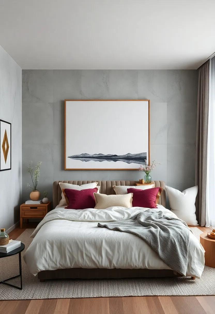 Statement Pieces: ​Consider ‌a ⁤single, large-scale piece of ⁢minimalist art ⁢that serves as the focal point of ⁤the ⁢room, elevating the ‍overall ​design with‍ simplicity