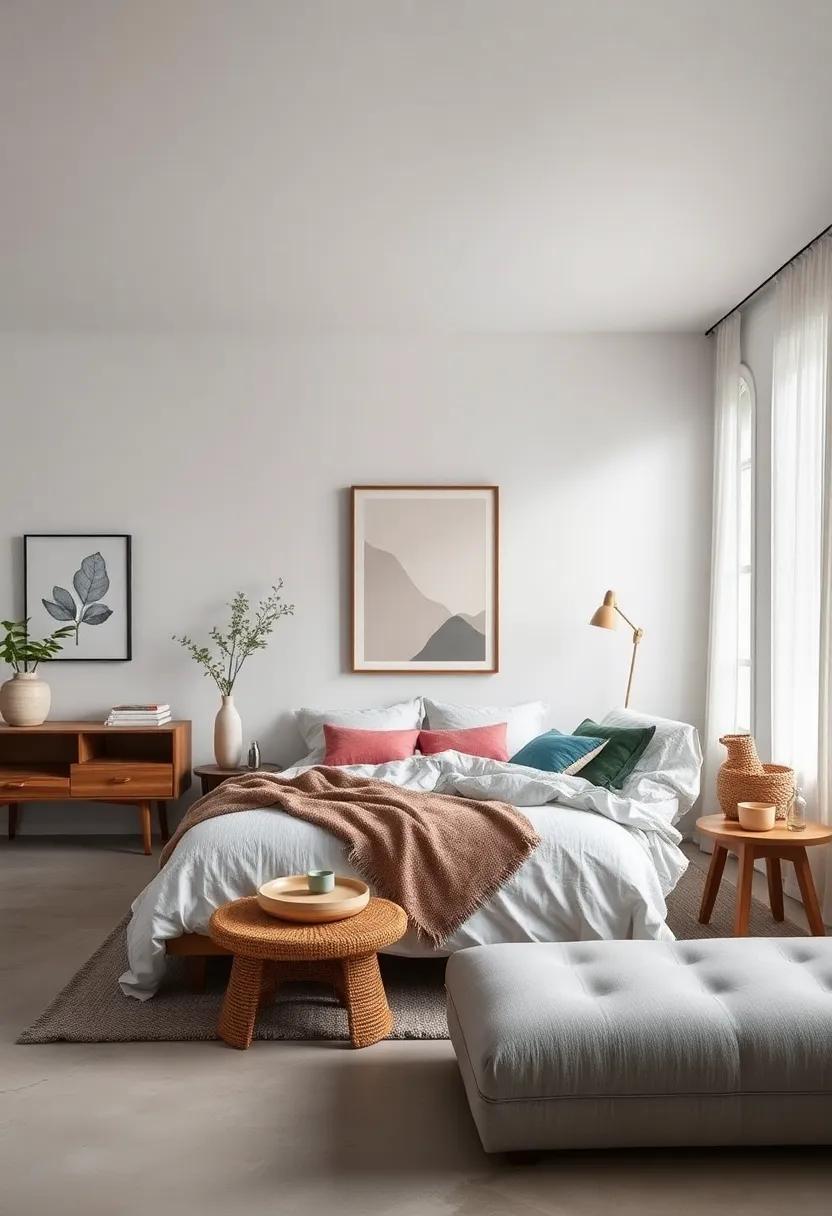 Vintage ⁣Finds: Mix ⁤minimalist artwork with⁣ vintage⁣ Scandinavian pieces to create an eclectic yet serene ambiance that tells‌ a story