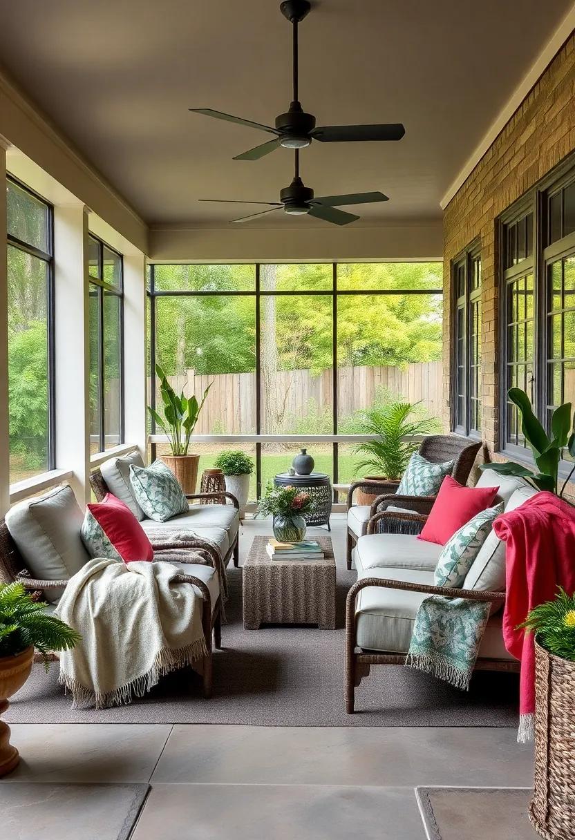 Transforming Your Screened Porch‍ Into a Serene Sanctuary of Comfort⁢ and Style
