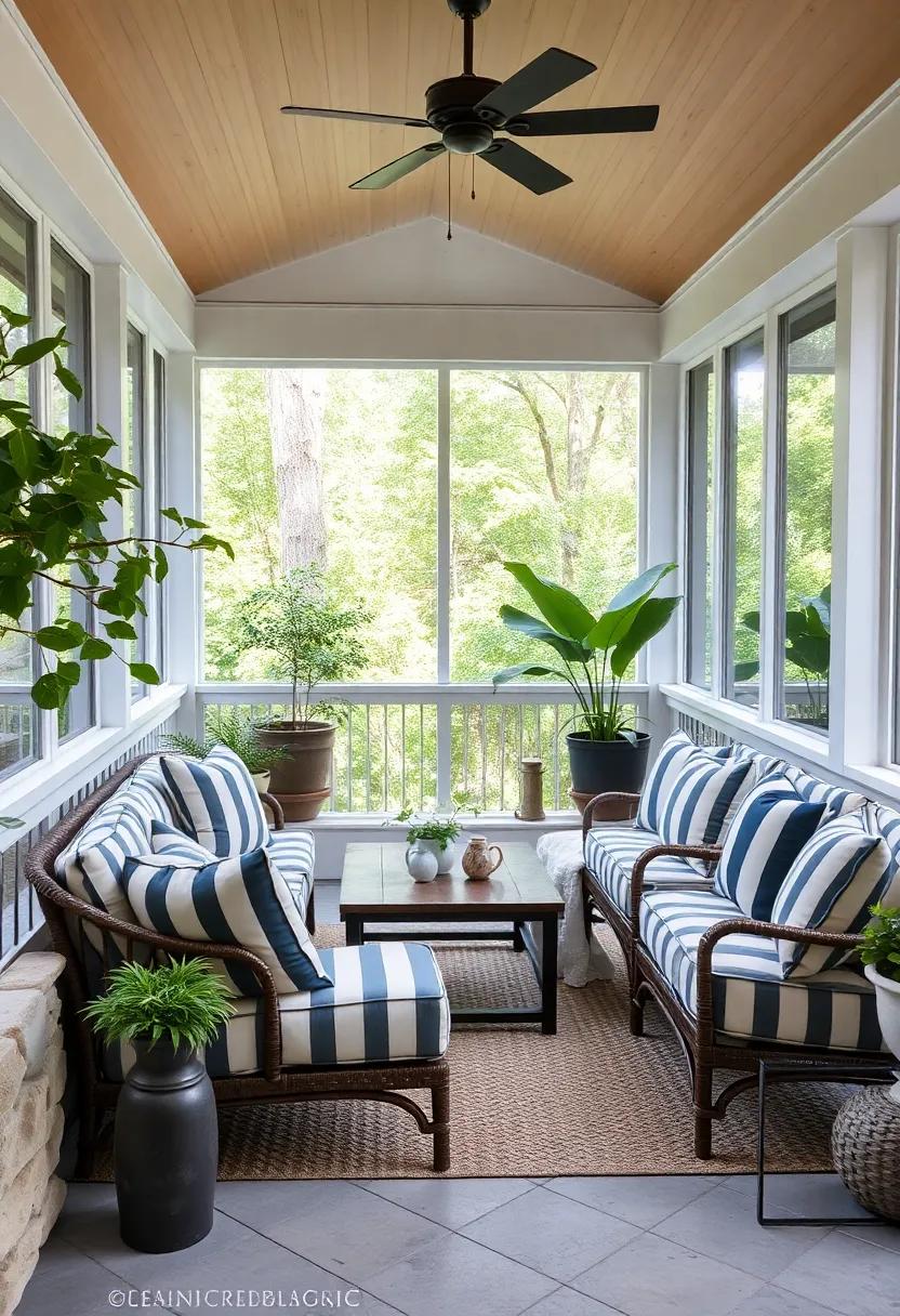 Go Monochromatic: Opt ​for varying shades of the⁣ same color in your striped cushions to create a⁣ cohesive and modern look ‍that ‌feels fresh and elegant