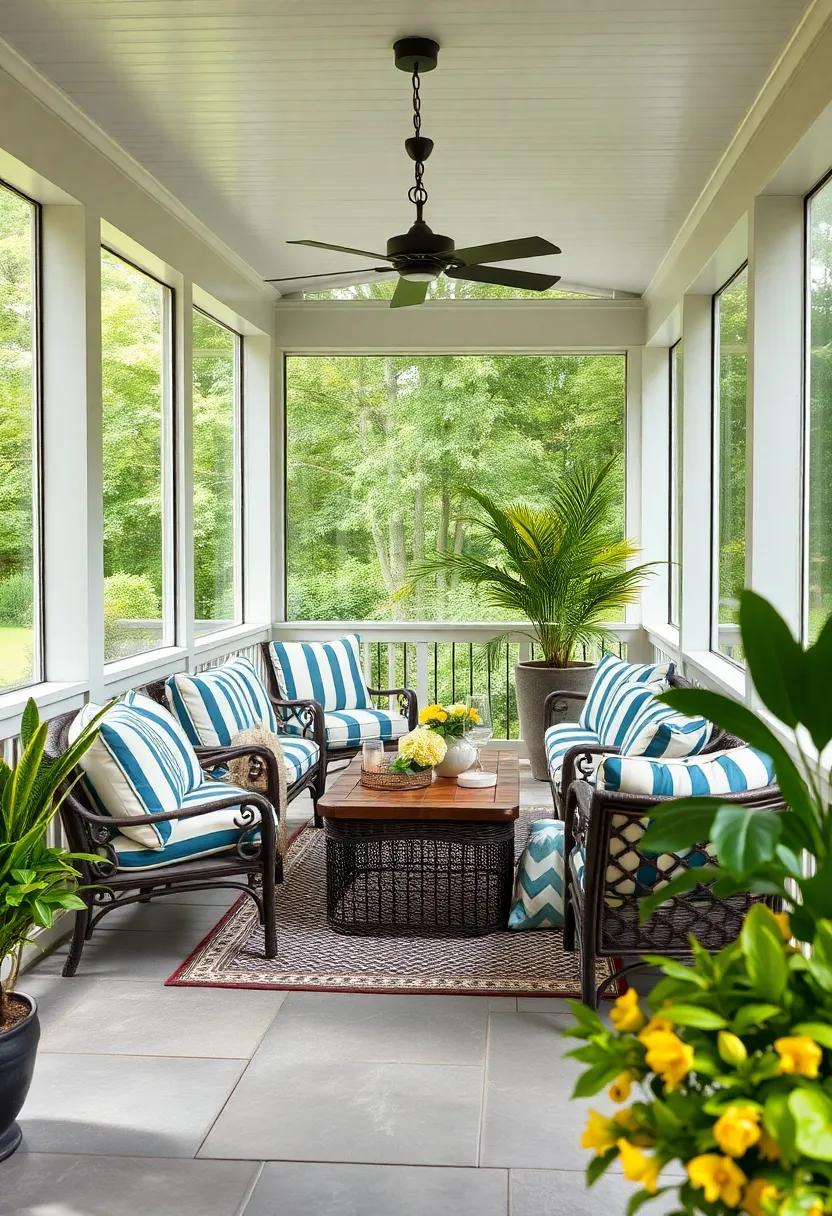 Showcase Unique Striped Patterns:⁣ Seek out cushions with unique stripe ‍designs, like chevron or herringbone, to add a touch of surprise and uniqueness to your​ decor