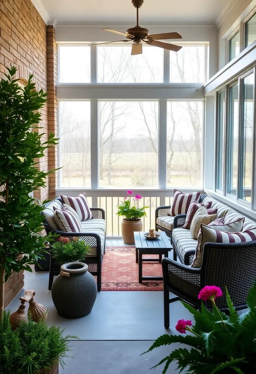 Use Striped⁣ Cushions⁣ to Highlight Your View:⁣ Arrange cushions strategically to frame windows or ⁢openings, drawing the eye toward ⁤the⁣ beautiful outdoor scenery
