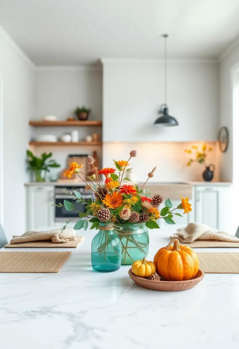 Seasonal⁢ Decor: Switch out ‍decor items with the seasons, like mini pumpkins for fall or pinecones for winter, to ‌keep things fresh