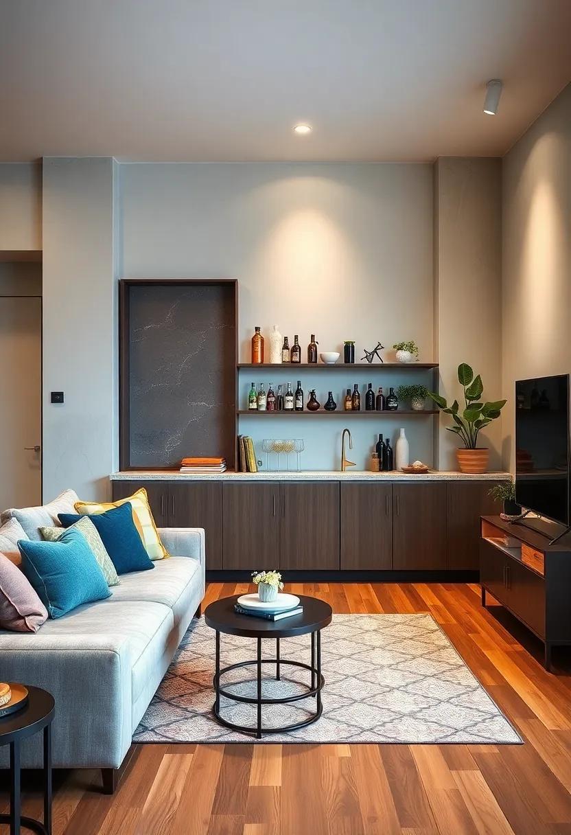 choose a‌ Slim Console Table as Your Bar Base for⁤ Elegant⁣ Functionality
