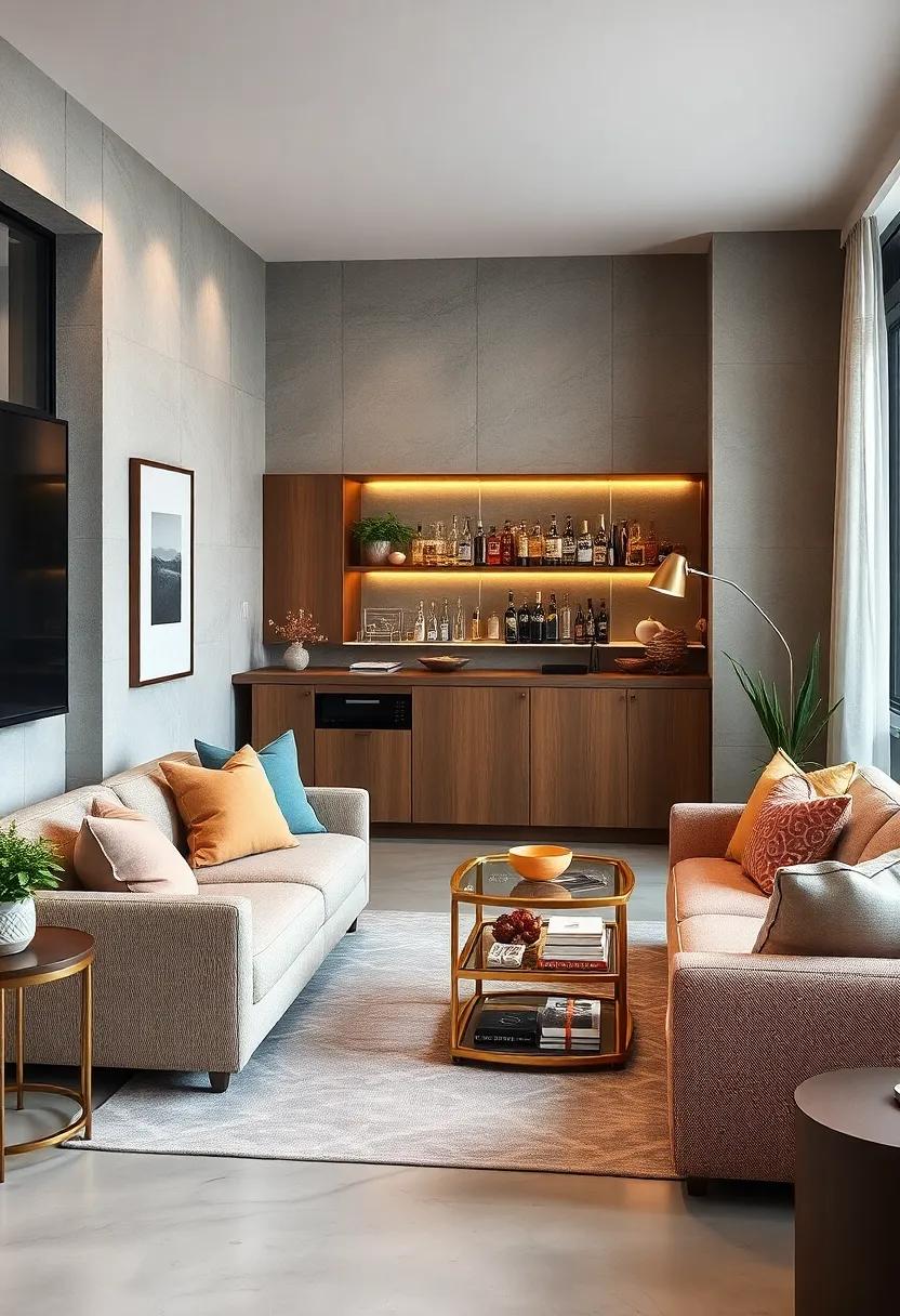 Opt for a Corner Bar ⁤cart to Maximize Every Inch of Your living Room