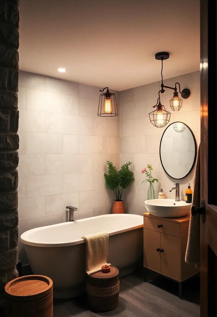 Industrial Cage Lights: Embrace the rugged⁤ sophistication of industrial‍ design with‍ exposed cage lights⁢ that add an edgy touch‌ to vintage decor