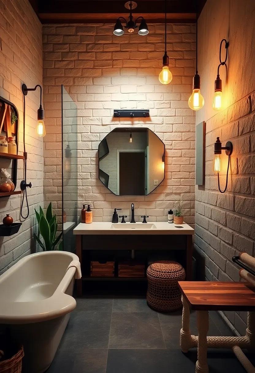 Vintage Edison Bulbs:⁢ illuminate your space with classic Edison bulbs, offering a rustic⁣ charm​ and a ⁣soft light that complements any retro decor