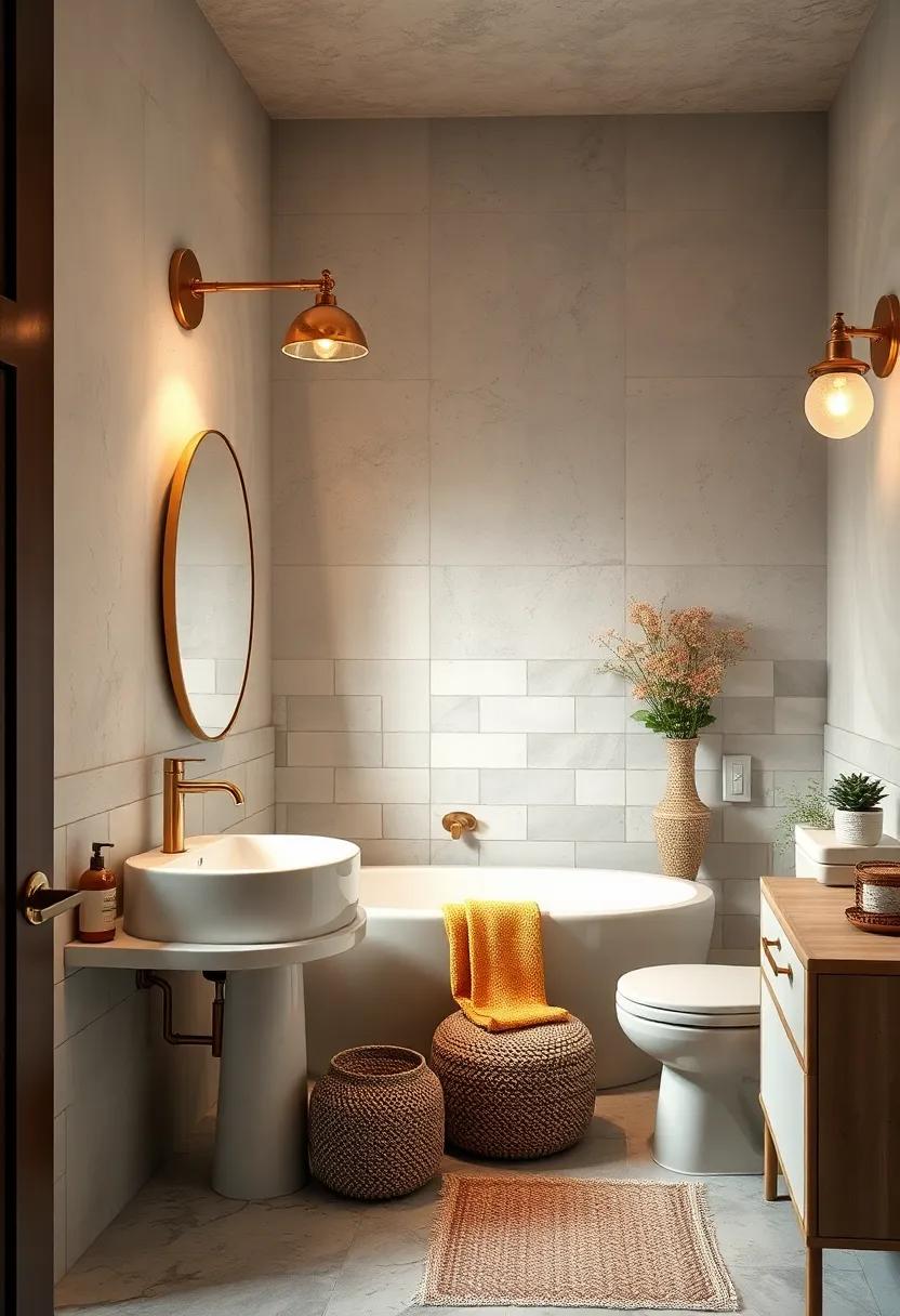 Brass Fixtures: incorporate brass lighting​ fixtures that‌ not only serve a practical purpose but also add ⁤an air of‌ richness and elegance to your decor