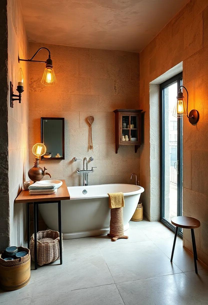 Repurposed Vintage Lamps: Get ⁢creative by ⁢repurposing vintage lamps, turning‌ them into unique bathroom fixtures that spark conversation