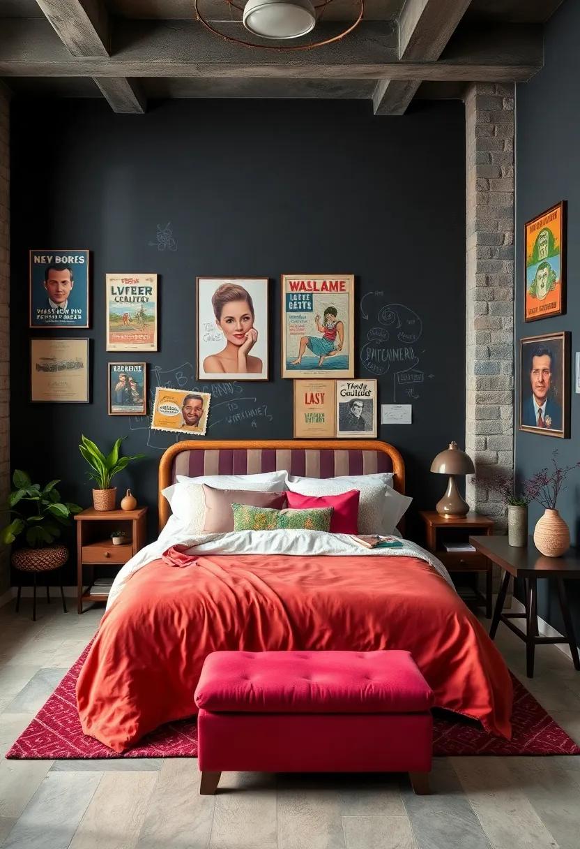 Add a‌ Chalkboard ⁢Wall: ⁣Paint‌ a section of ‌your wall ⁤with chalkboard⁢ paint to​ jot down thoughts, quotes,⁣ or​ doodles in a playful‌ and ​nostalgic ‍way
