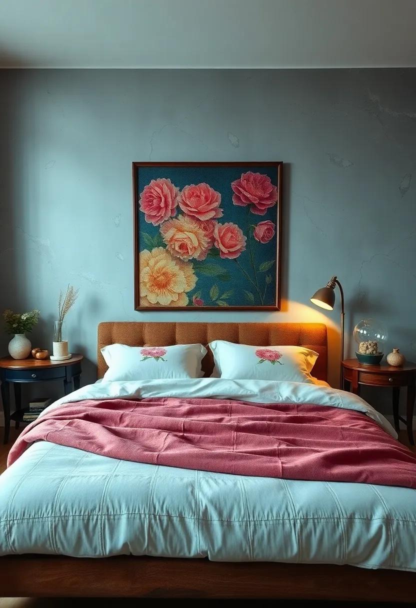 introduce Floral Wallpaper: Use⁣ classic floral patterns to evoke the charm of yesteryears and create a cozy atmosphere in your bedroom