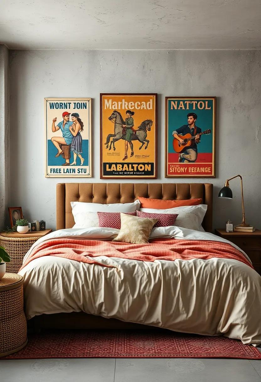 Mix⁤ and Match​ Bedding: Layer different⁤ patterns‍ and textures for bedding that reflects the eclectic charm of vintage​ design