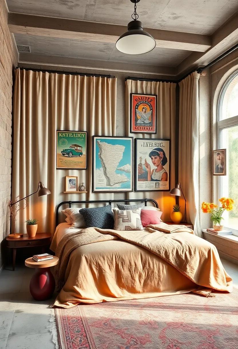 Use Unique Curtain ⁤Rods: Hang your curtains from vintage-style rods, ​such as wrought iron or carved wood, to maintain the⁤ retro‌ aesthetic