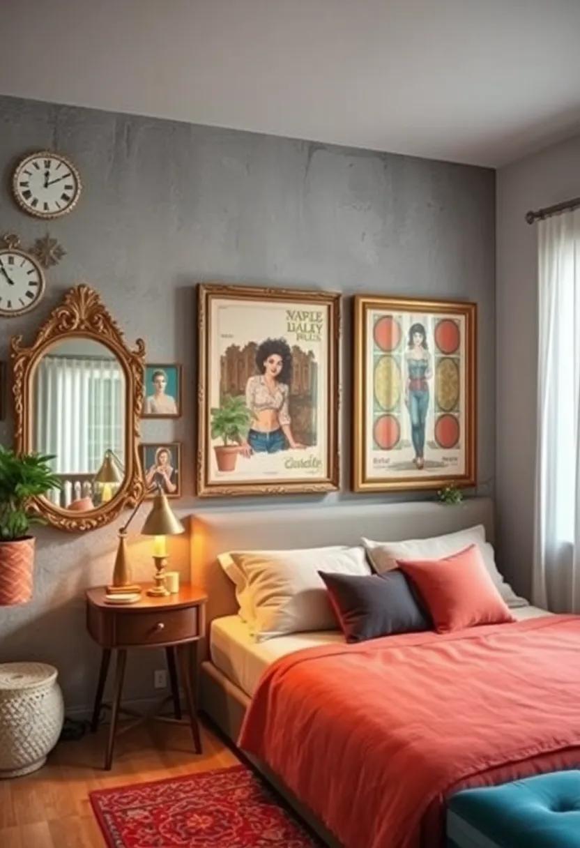 Use ⁣Decorative Mirrors:‍ Choose ‌ornate or antiqued‍ mirrors to reflect light and create the illusion of a larger space with a ‍retro twist