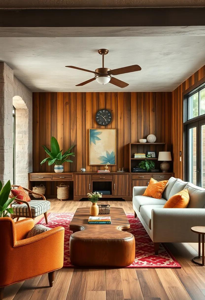 Mix Material Textures: Layer in different textures such as velvet, ⁣linen, and leather alongside wood ⁣to create visual interest ​and ⁣depth