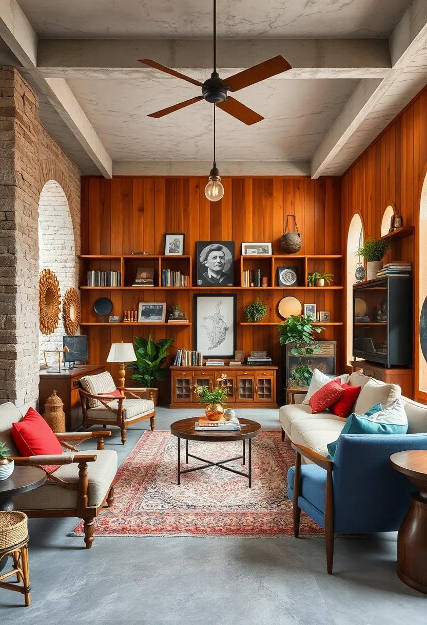 Display Collectibles: Make vintage collections a focal point, whether⁢ it’s antique books, vinyl records, or unique trinkets that tell a story