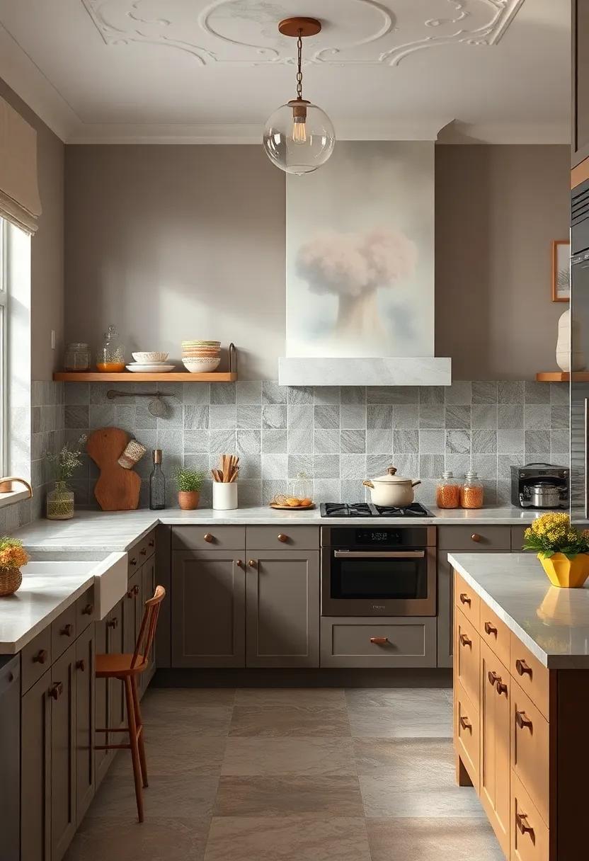 Highlight ‌exposed brick: Pairing a classic tile backsplash‌ with exposed⁣ brick creates an industrial retro vibe, blending rustic charm with refined elegance
