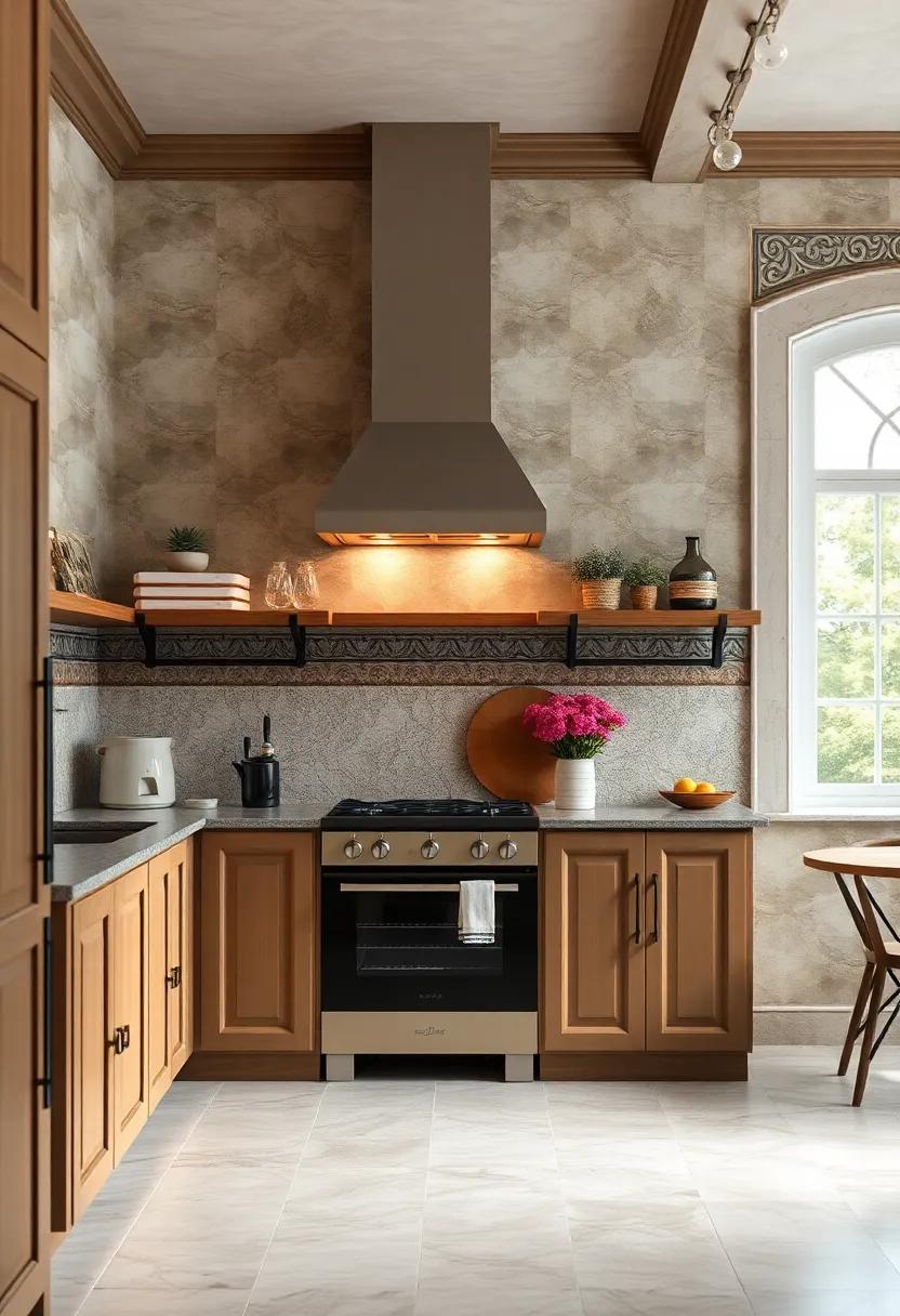 Frame your ⁢view⁣ with border tiles: Create a unique frame around⁤ your backsplash with‌ decorative border tiles,⁤ adding‌ a‌ touch of sophistication while⁤ separating the ​workspace from the⁢ wall