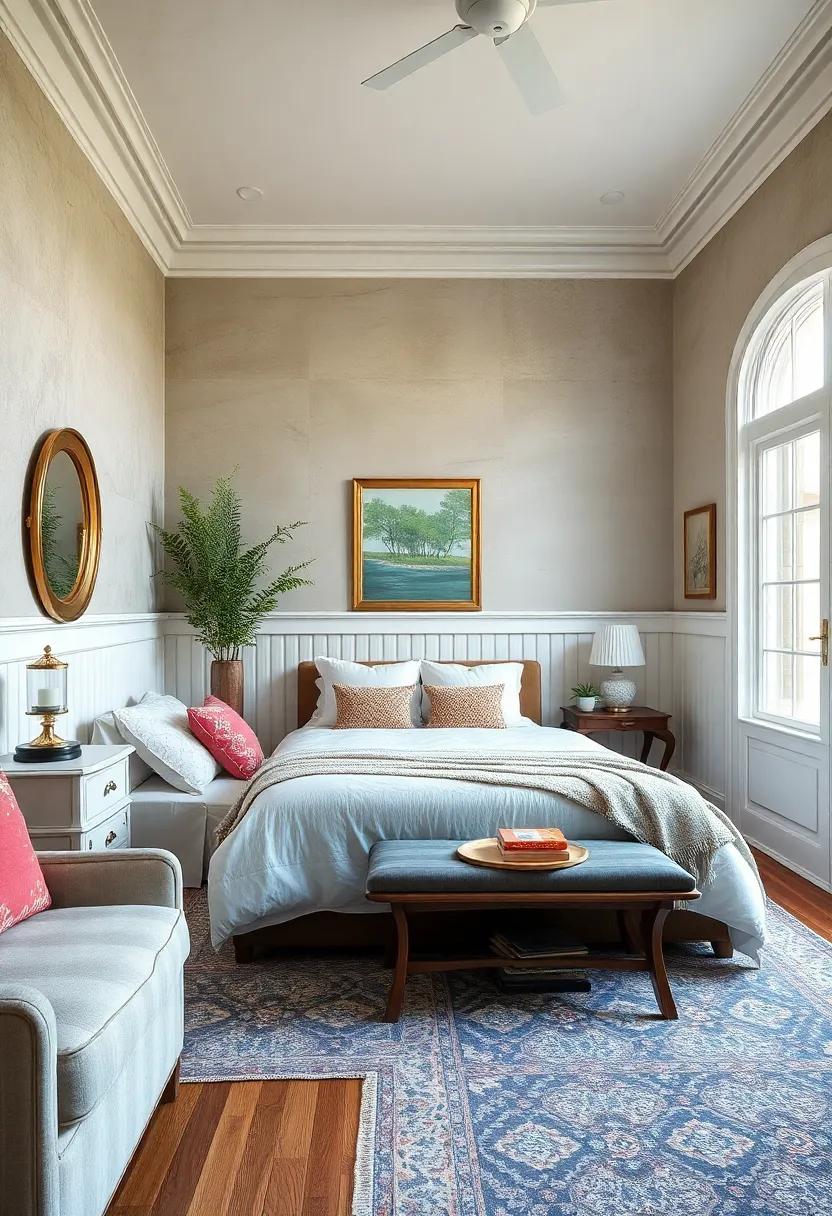Install classic wainscoting or beadboard ⁣paneling, giving the ⁢walls ‌a timeless ​touch that perfectly complements‌ vintage furnishings
