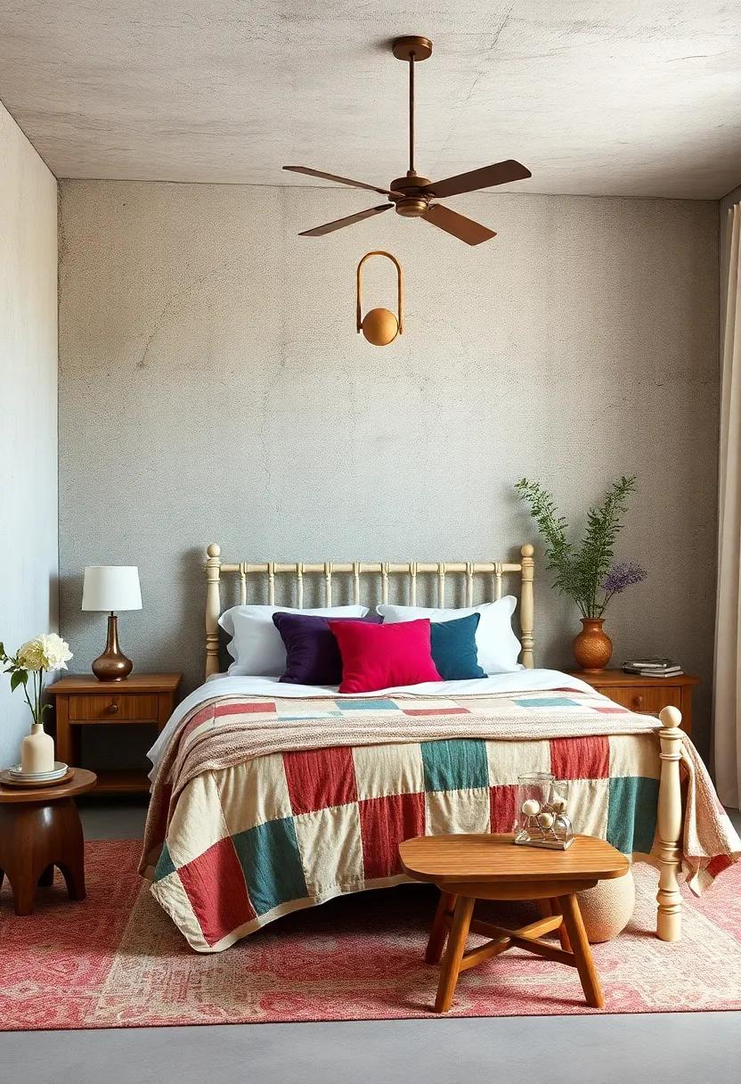 opt for‌ a⁣ classic spindle bed with a distressed finish, ​complemented‍ by a patchwork quilt for a nostalgic, homey atmosphere