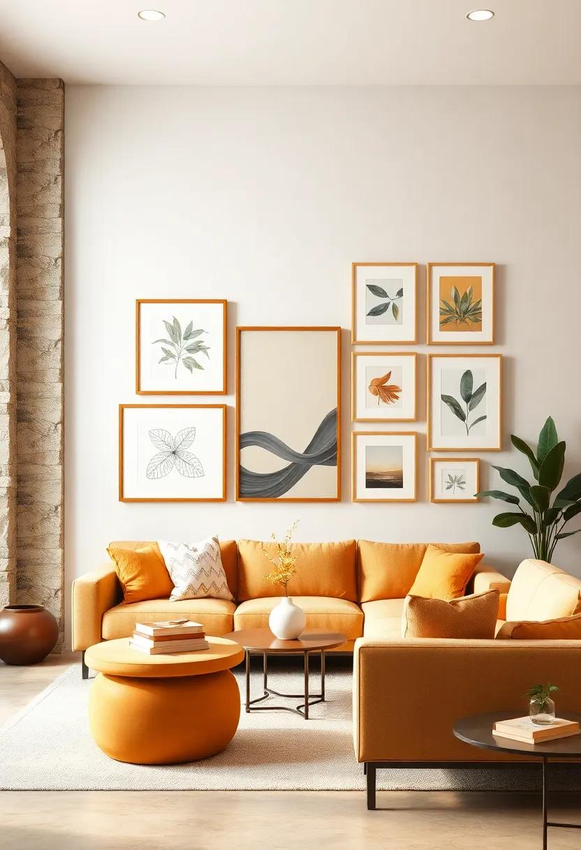 Cozy Nooks: Designate ⁣a reading corner with a butterscotch armchair and ivory side table, complete with a ⁤soft light and your favorite books