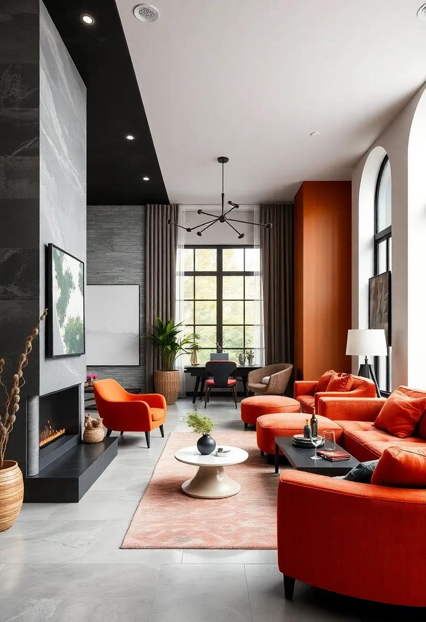 Classic Black and White: Explore how this timeless combo can be used to ⁤create‍ both warmth and elegance in interior spaces
