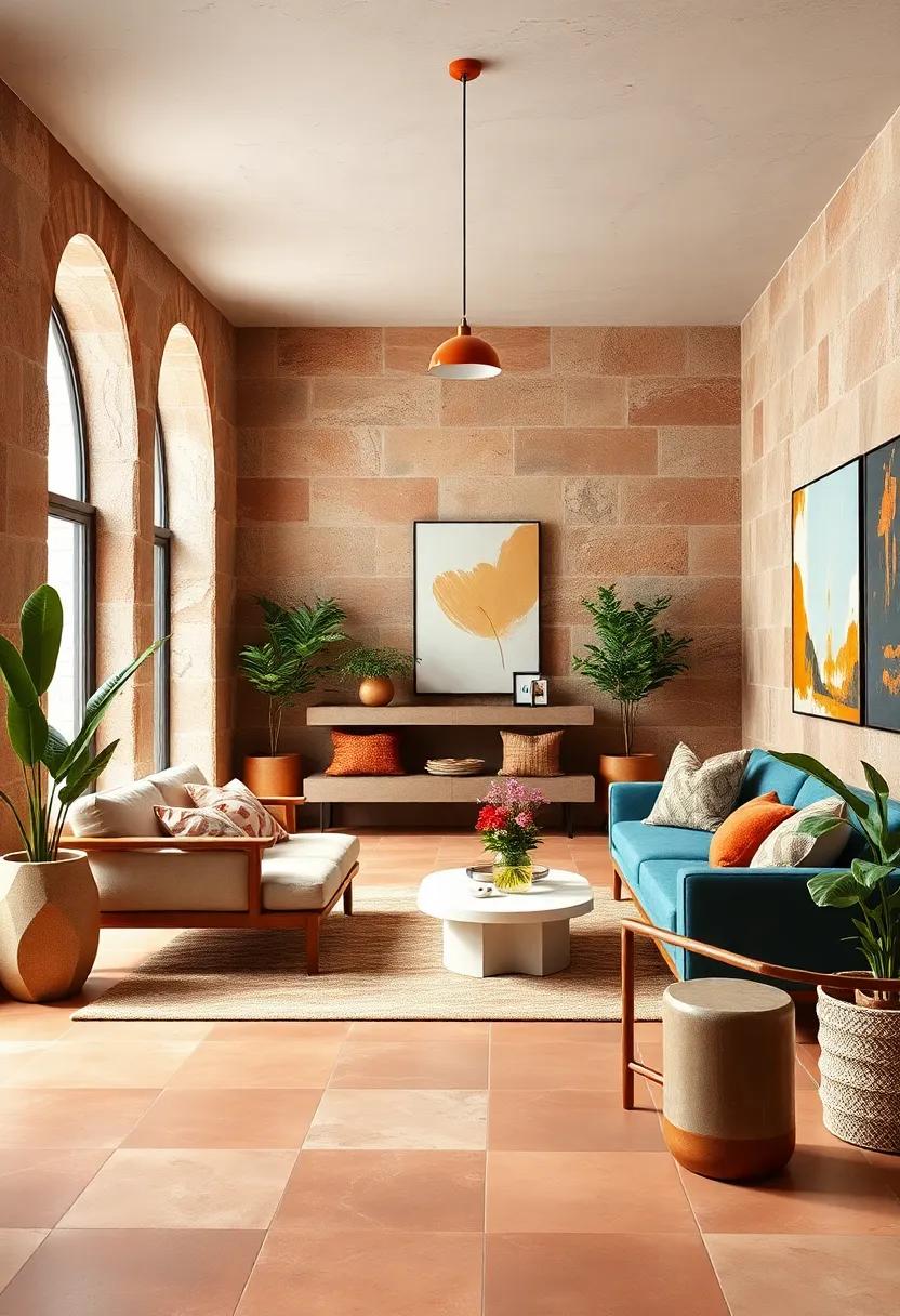 Bold Terracotta: A Statement of ‌warmth: Highlight how terracotta tiles and accents can create a rustic ​yet modern environment