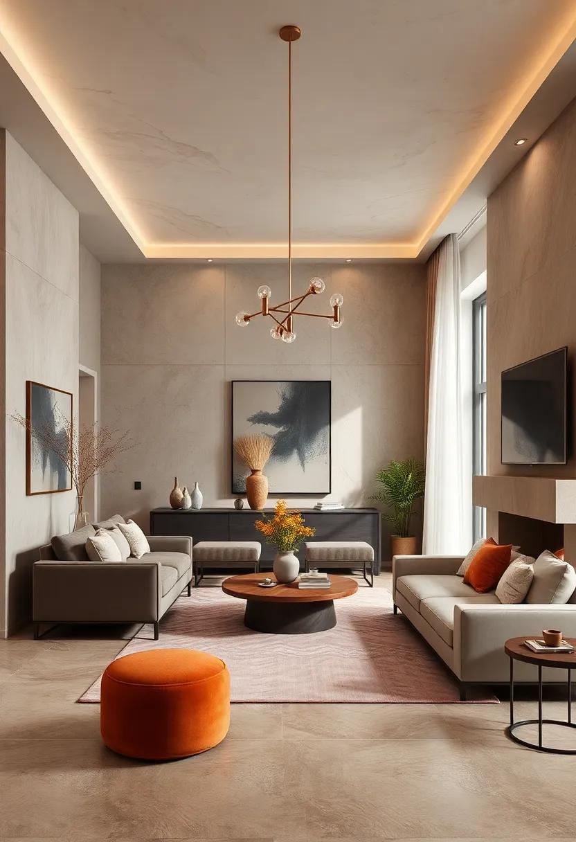 Refined Luxury with Deep Neutrals: Create sophisticated spaces with deeper neutrals that blend warmth and elegance