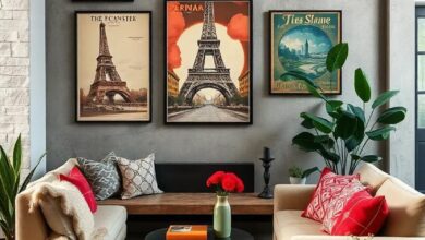 23 Creative Ways to Showcase Vintage French Posters as Stunning Wall Art