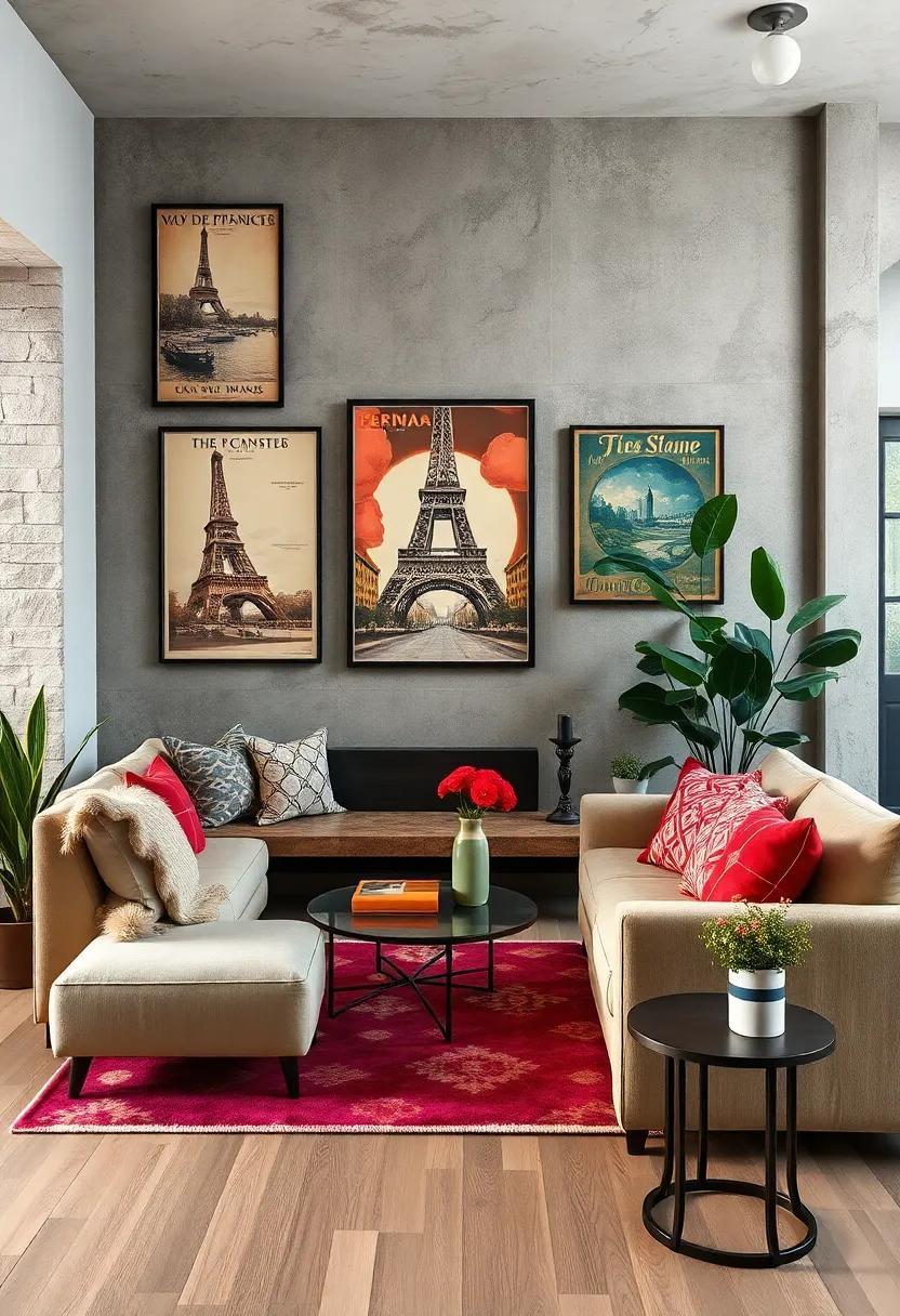 23 Creative Ways to Showcase Vintage French Posters as Stunning Wall Art