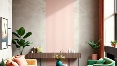 25 Elegant Ways to Embrace Blush Pink and Deep Green in Modern Interior Design
