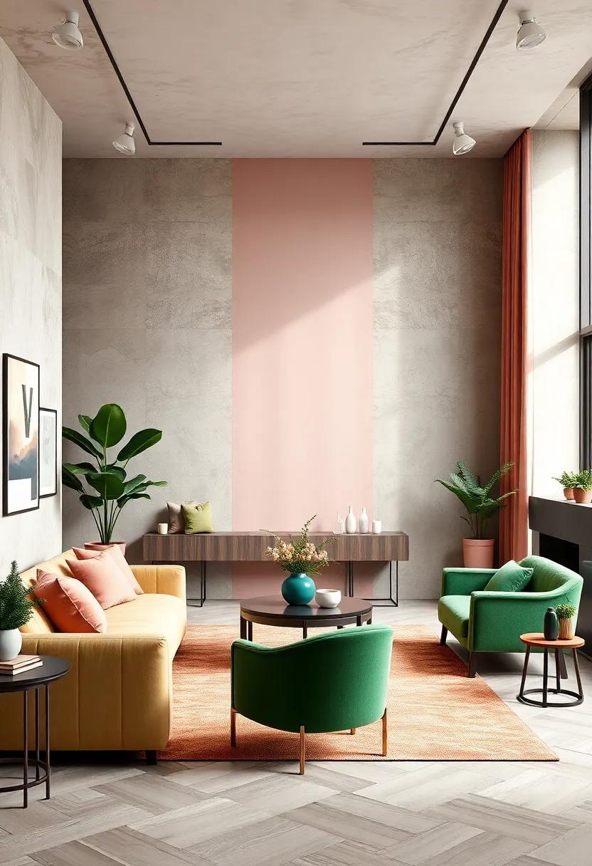 25 Elegant Ways to Embrace Blush Pink and Deep Green in Modern Interior Design