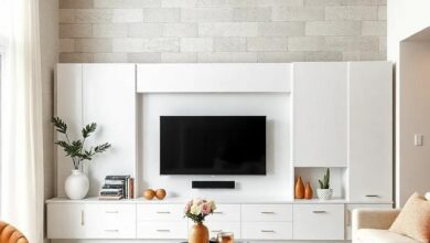 29 Stylish White TV Unit Designs to Elevate Your Living Room Aesthetic