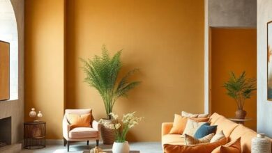 29 Stunning Golden Ochre and Light Gray Home Decor Ideas to Brighten Your Space