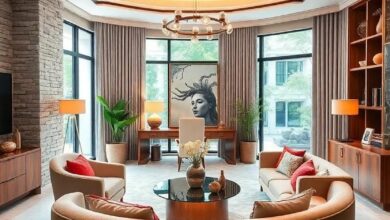 27 Inspiring Luxury Home Office Ideas Featuring Curved Furniture for Ultimate Style