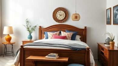 19 Charming Elements to Craft a Vintage Bedroom with Antique Wood Furniture