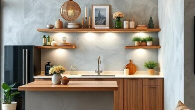 29 Creative Ideas to Maximize Your Small Kitchen Bar Counter Space