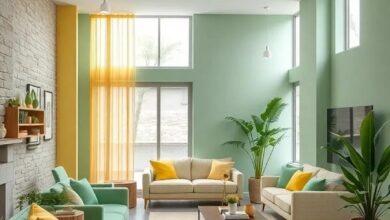 25 Inspiring Room Designs Featuring Pastel Green and Soft Yellow Aesthetics