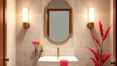 29 Stunning Powder Room Sconces to Elevate Your Space with Style and Elegance