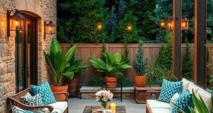 27 Charming Rustic Garden Patio Layout Ideas to Transform Your Outdoor Space