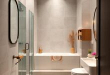 29 Ingenious Space-Saving Features for Your Perfect Guest Bathroom Makeover