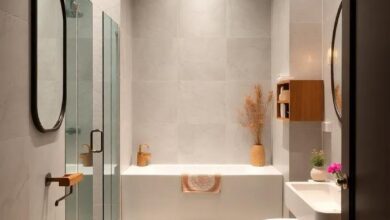 29 Ingenious Space-Saving Features for Your Perfect Guest Bathroom Makeover