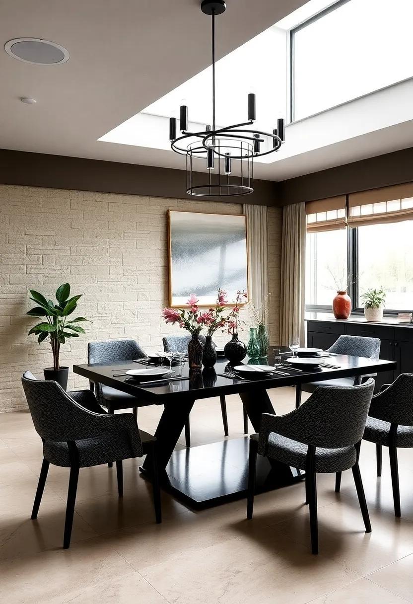 29 Chic Black Dining Table Decor Ideas to Elevate Your Dining Experience